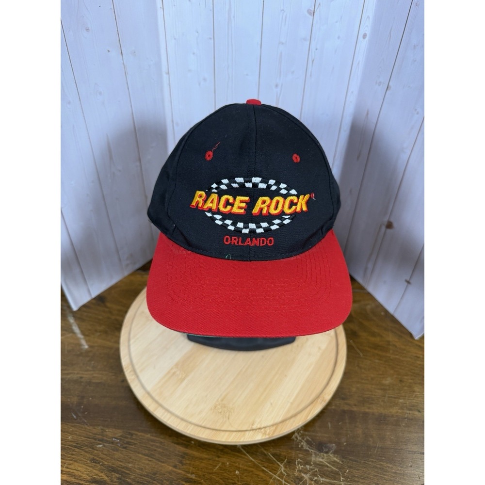 Race Rock Orlando Vintage 1996 Men's Snapback Hat‎ International Drive Restraunt